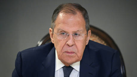 FILE PHOTO: Russian Foreign Minister Sergey Lavrov.